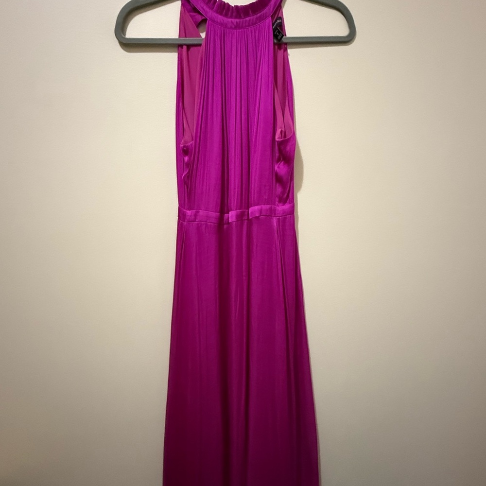 Banana Republic Factory Pink Midi Dress